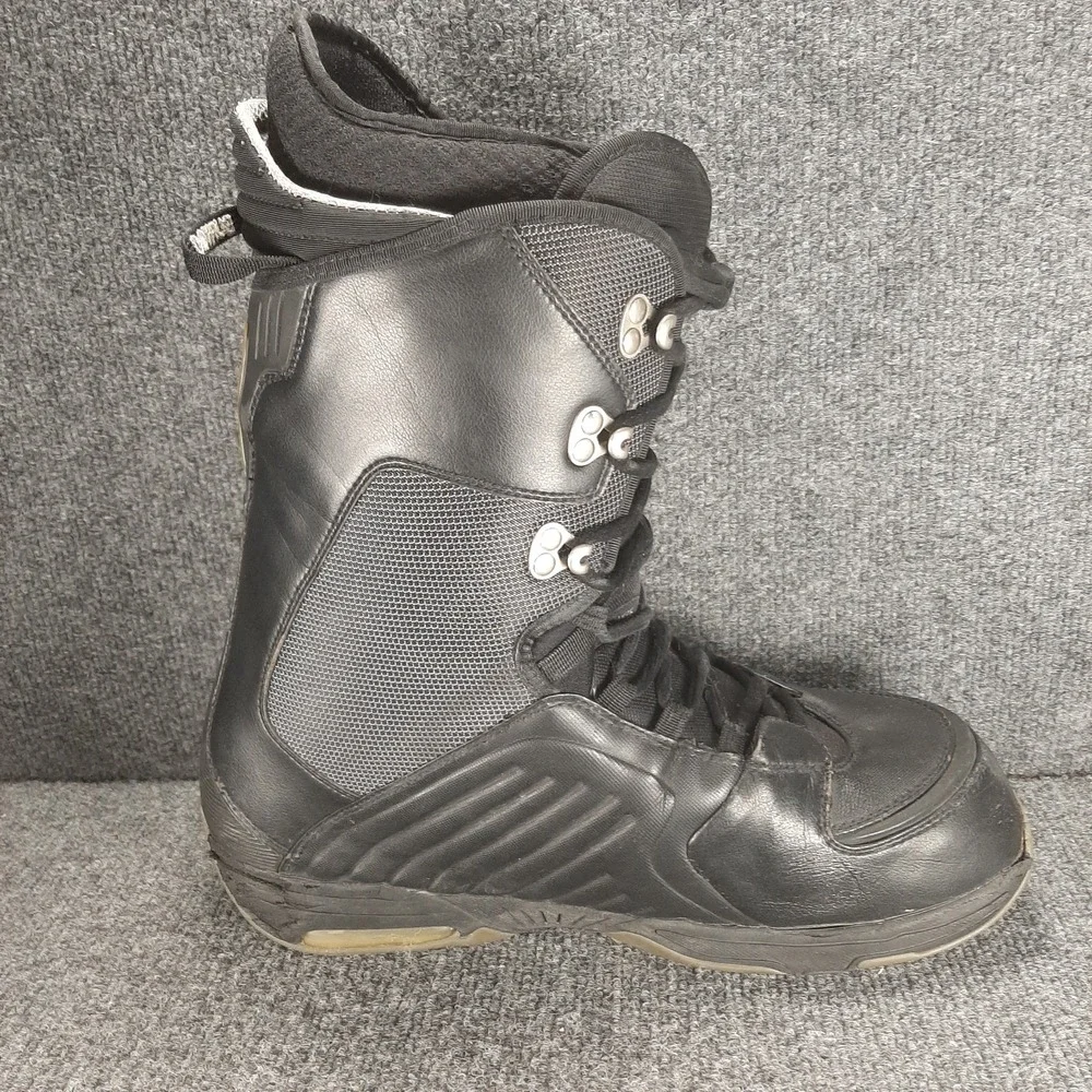 Burton Hail Snowboard Boots Imprint 3 Black Green US 13 READ